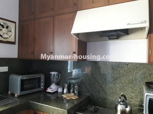 缅甸房地产 - 出租物件 - No.3818 - Well decorated  room for rent in Jewel Condo. - View of Kitchen room