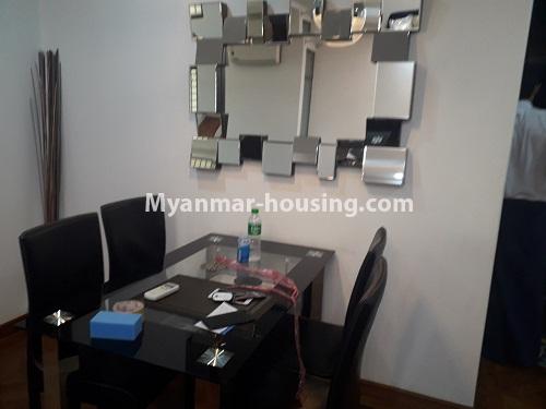 缅甸房地产 - 出租物件 - No.3819 - Standard decorated room for rent in Diamond Crown Condo. - View of Dinning room