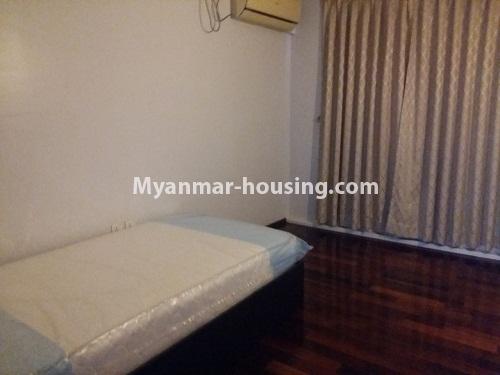 缅甸房地产 - 出租物件 - No.3822 - Standard decorated room for rent in New Excel Condo. - View of the Bed room