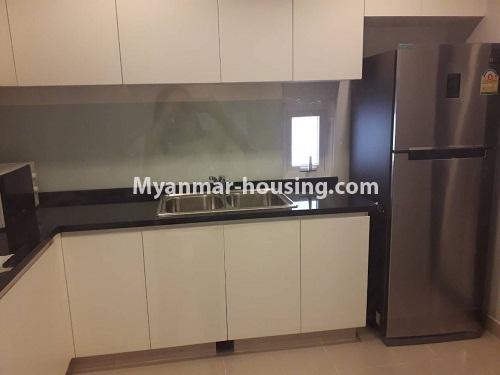缅甸房地产 - 出租物件 - No.3829 - Excellent room for rent in G.E.M.S Condo. - View of Kitchen room