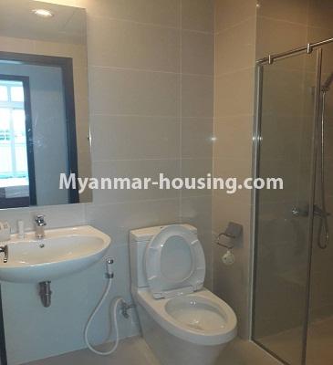 မြန်မာအိမ်ခြံမြေ - ငှားရန် property - No.3831 - G.E.M.S Condo ကွန်ဒိုတွင် အခန်းကောင်းတစ်ခန်းဌားရန် ရှိပါသည်။View of Toilet