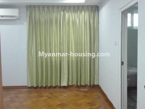 မြန်မာအိမ်ခြံမြေ - ငှားရန် property - No.3833 - မြတ်စုမွန်ကွန်ဒိုတွင် အခန်းကောင်းတစ်ခန်း ဌားရန်ရှိပါသည်။View of the Bed room
