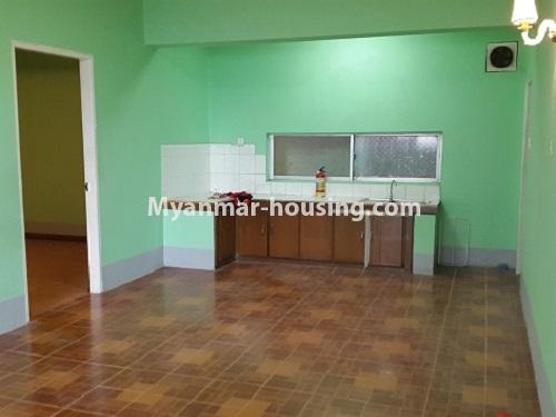 မြန်မာအိမ်ခြံမြေ - ငှားရန် property - No.3834 - ရန်ကင်းမြို့နယ်ရှိ စကားဝါအိမ်ရာတွင် အခန်းတစ်ခန်းဌားရန် ရှိပါသည်။View of Kitchen room