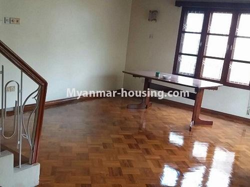 Myanmar real estate - for rent property - No.3853 - A two Storey Landed House for rent in South Okklapa Township. - View of the living room