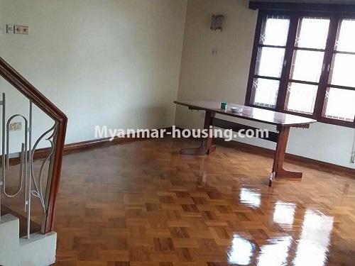 ミャンマー不動産 - 賃貸物件 - No.3853 - A two Storey Landed House for rent in South Okklapa Township. - View of the living room