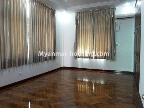 Myanmar real estate - for rent property - No.3861 - A Two storey landed house for rent in Dagon Township - View of the bed room