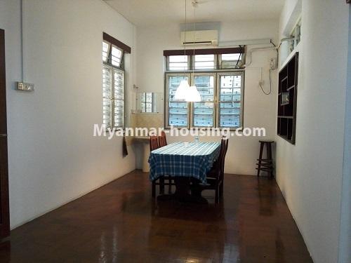 Myanmar real estate - for rent property - No.3862 - Landed house for rent in Dagon township - View of the dinning room