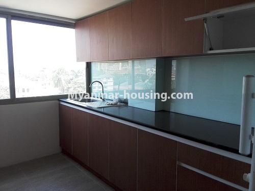 Myanmar real estate - for rent property - No.3881 - Good room in Done condo available now on rent. - View of Kitchen room