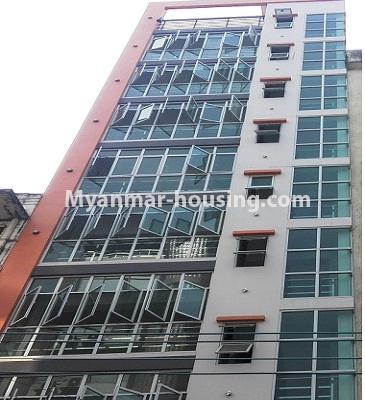 缅甸房地产 - 出租物件 - No.3885 -  8 Storey building for rent in Lanmadaw Township - View of the building