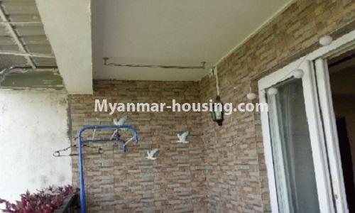 Myanmar real estate - for rent property - No.3899 - New Standard Condo Room for rent in North Dagon! - balcony