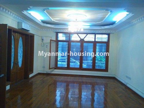 缅甸房地产 - 出租物件 - No.3903 - A Landed House for rent in Bahan Township. - View of the Living room
