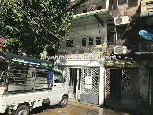 缅甸房地产 - 出租物件 - No.3904 - Ground floor for shop or office for rent in Bahan! - distance view of the property