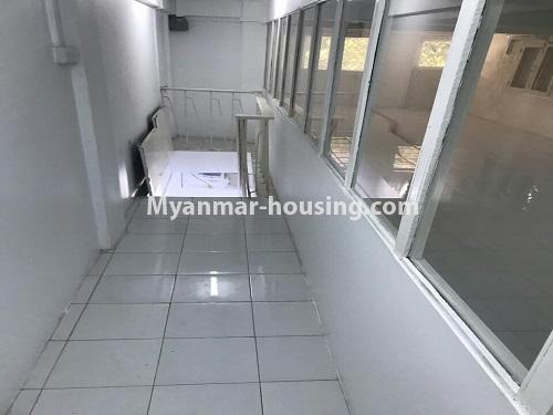 Myanmar real estate - for rent property - No.3904 - Ground floor for shop or office for rent in Bahan! - upstairs view