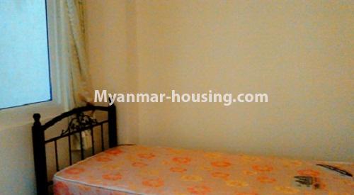 Myanmar real estate - for rent property - No.3906 - Condo room for rent in Kamaryut Township. - View of the Bed room