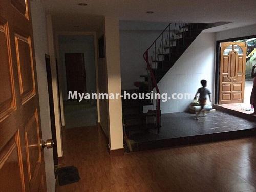 Myanmar real estate - for rent property - No.3908 - Good Landed House for rent in Mayangone Township - View of the inside.