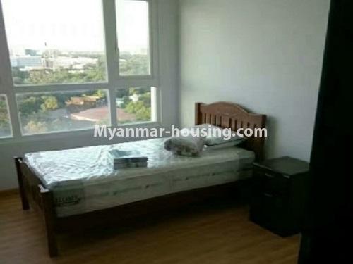 မြန်မာအိမ်ခြံမြေ - ငှားရန် property - No.3918 - လှိုင် G.E.M.S တွင် ကွန်ဒိုခန်းကောင်းတစ်ခန်းငှါးရန်ရှိသည်။single bedrom