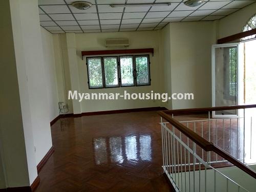 Myanmar real estate - for rent property - No.3926 - A landed House for rent in Kamaryut Township. - View of the living room