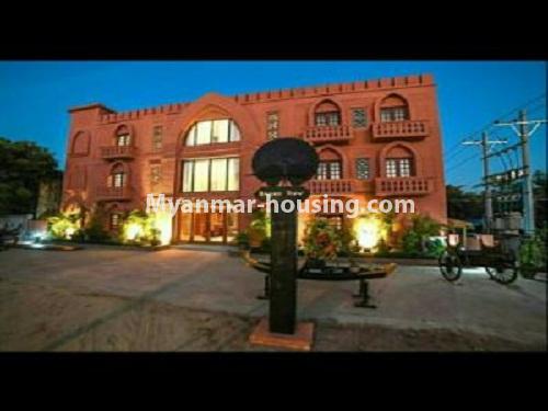 Myanmar real estate - for rent property - No.3928 - Luxurus Hotel Room for rent in Bagan View Hotel in Bagan - View of the building