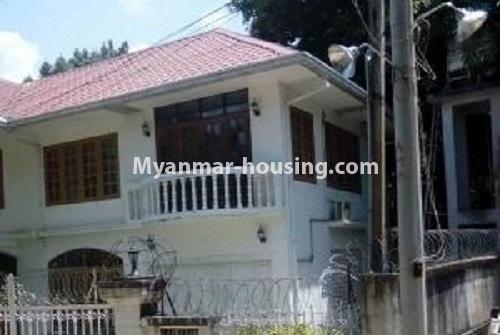 မြန်မာအိမ်ခြံမြေ - ငှားရန် property - No.3929 - မရမ်းကုန်း ၇ မိုင်ဟော်တယ်နားတွင် လုံးချင်းအိမ်ငှါးရန်ရှိသည်။View of the house