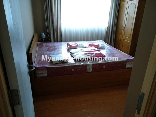 ミャンマー不動産 - 賃貸物件 - No.3933 - Condo room for rent in Star City, Thanlyin! - master bedoom
