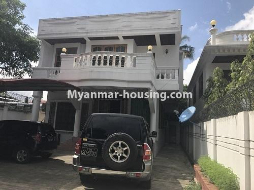 Myanmar real estate - for rent property - No.3937 - Landed house for rent in 7 mile, Mayangone! - house view