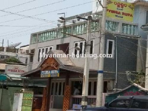 မြန်မာအိမ်ခြံမြေ - ငှားရန် property - No.3945 - ပုဂံမြို့နယ်တွွင် Guest House ဌားရန်ရှိသည်။View of the building