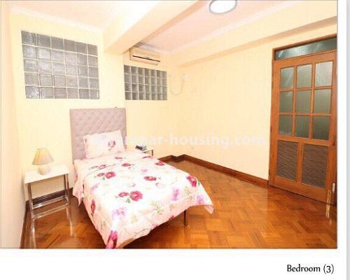မြန်မာအိမ်ခြံမြေ - ငှားရန် property - No.3946 - ပုလဲကွန်ဒိုတွင် အခန်းကောင်းဌားရန်တစ်ခန်း ဌားရန် ရှိပါသည်။View of the bed room