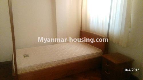 မြန်မာအိမ်ခြံမြေ - ငှားရန် property - No.3948 - အနော်ရထာအိမ်ရာတွင် အခန်းကောင်းတစ်ခန်းဌားရန် ရှိပါသည်။View of the Bed room