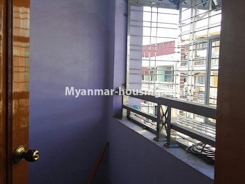 Myanmar real estate - for rent property - No.3953 - An apartment for rent in Kyeemyintdaing! - balcony