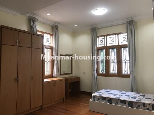 Myanmar real estate - for rent property - No.3955 - Landed house for business in Tarmwe! - bedroom view