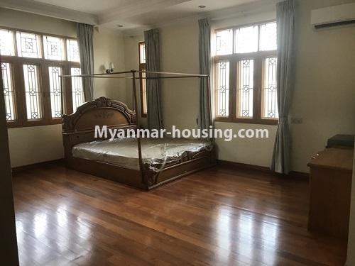 Myanmar real estate - for rent property - No.3955 - Landed house for business in Tarmwe! - another master bedroom view