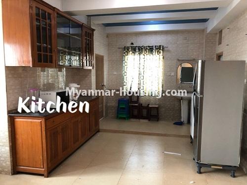 ミャンマー不動産 - 賃貸物件 - No.3957 - Specious Condo room for rent in Downtown. - kitchen