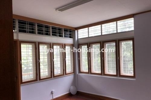 缅甸房地产 - 出租物件 - No.3967 - Good Landed House for rent in Bahan Township. - View of the Bed room