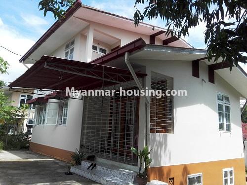 Myanmar real estate - for rent property - No.3970 - Landed House near Junction 8, Mayangone! - house view