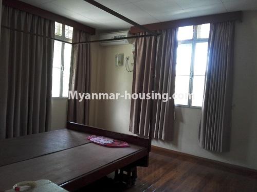 Myanmar real estate - for rent property - No.3970 - Landed House near Junction 8, Mayangone! - master bedroom view
