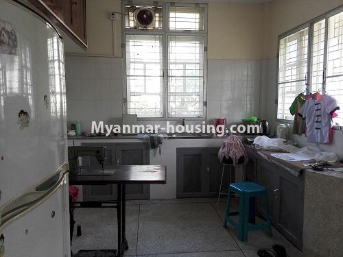 Myanmar real estate - for rent property - No.3970 - Landed House near Junction 8, Mayangone! - kitchen view