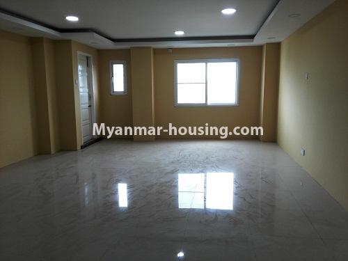 Myanmar real estate - for rent property - No.3971 - Good room for rent in Golden Crown Condo - View of the Living room