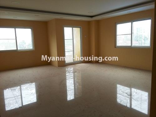 Myanmar real estate - for rent property - No.3972 - A nice room for rent in Golden Crown Condo. - View of the Living room