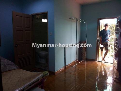 Myanmar real estate - for rent property - No.3979 - Landed house for rent in Mingalardon Twonship. - another master bedroom view