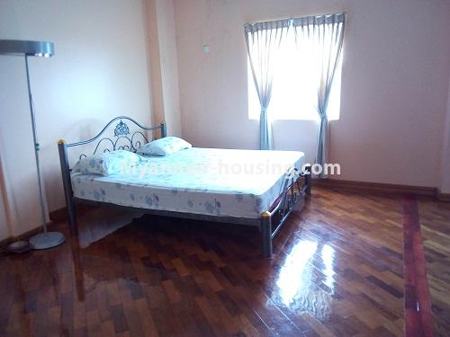 Myanmar real estate - for rent property - No.3981 - Good room for rent in Mingalar Taung Nyunt Township. - View of the Bed room