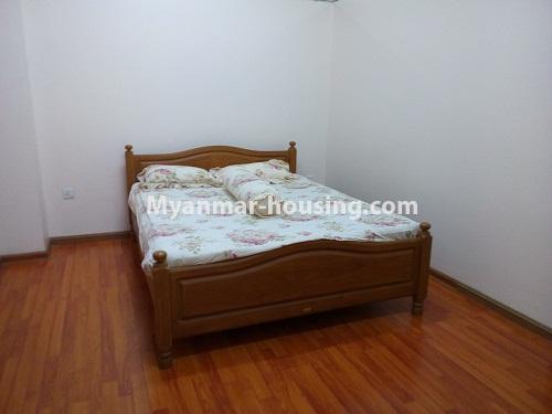 Myanmar real estate - for rent property - No.3982 - Condo room for rent in Mingalar Taung Nyunt Township. - View of the Bed room