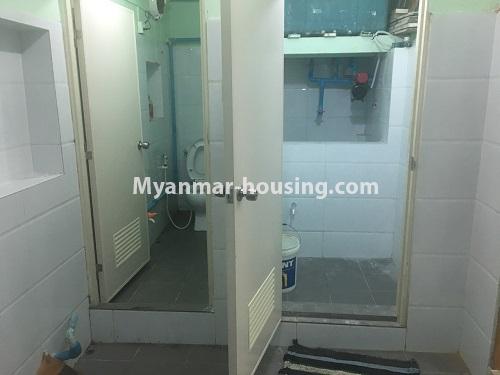 Myanmar real estate - for rent property - No.3985 - Apartment for rent in Hlaing Myint Hmo Housing, Hlaing! - bathroom