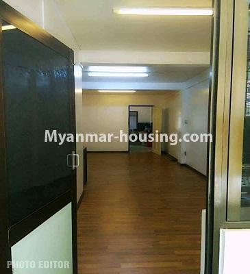Myanmar real estate - for rent property - No.3988 - An apartment for rent in Sanchaung Township. - View of the living room