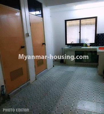 Myanmar real estate - for rent property - No.3988 - An apartment for rent in Sanchaung Township. - View of Kitchen room
