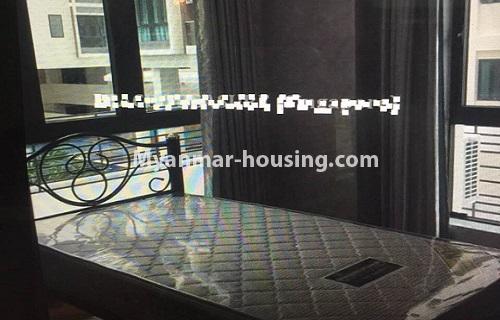 Myanmar real estate - for rent property - No.3989 - A Condo room for rent in Malikha Condo. - View of the Bed room