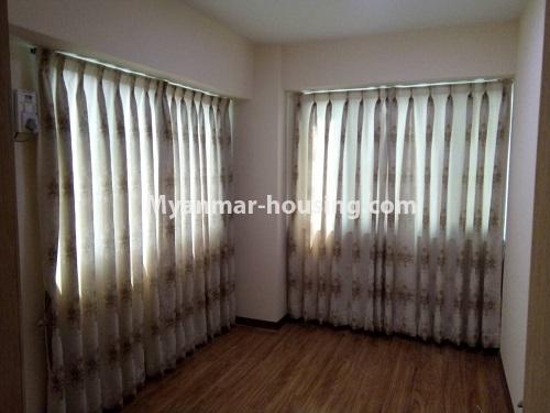 Myanmar real estate - for rent property - No.3992 - A Condo room for rent in Myakanthar Mini Condo. - View of the Bed room