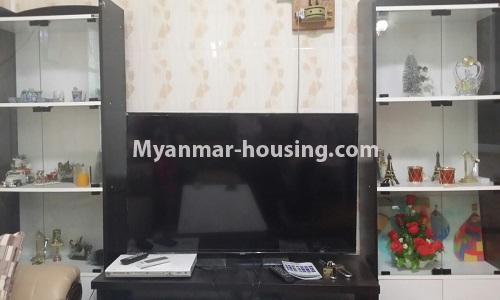 မြန်မာအိမ်ခြံမြေ - ငှားရန် property - No.3993 - ဗဟန်မြို့နယ်တွင် ဈေးအတင့်အသင့်ဖြင့် တိုက်ခန်းကောင်းတစ်ခန်းဌားရန် ရှိသည်။View of the room