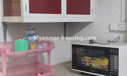 Myanmar real estate - for rent property - No.3993 - Good apartment with reasonable price in Bahan Township. - View of Kitchen room