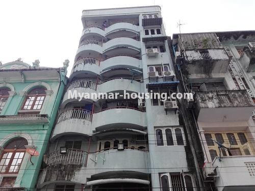 Myanmar real estate - for rent property - No.3999 - A Ground floor for rent LatharTownship - View of the building