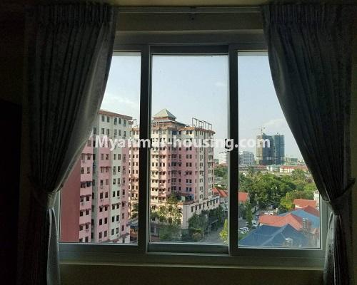 Myanmar real estate - for rent property - No.4000 - Good room for rent in Aye Yeik Thar Condo. - View of the room